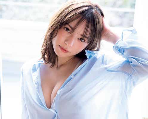 現役上智大生・マーフィー波奈、初の本格グラビア 抜群の色気と愛嬌で魅了