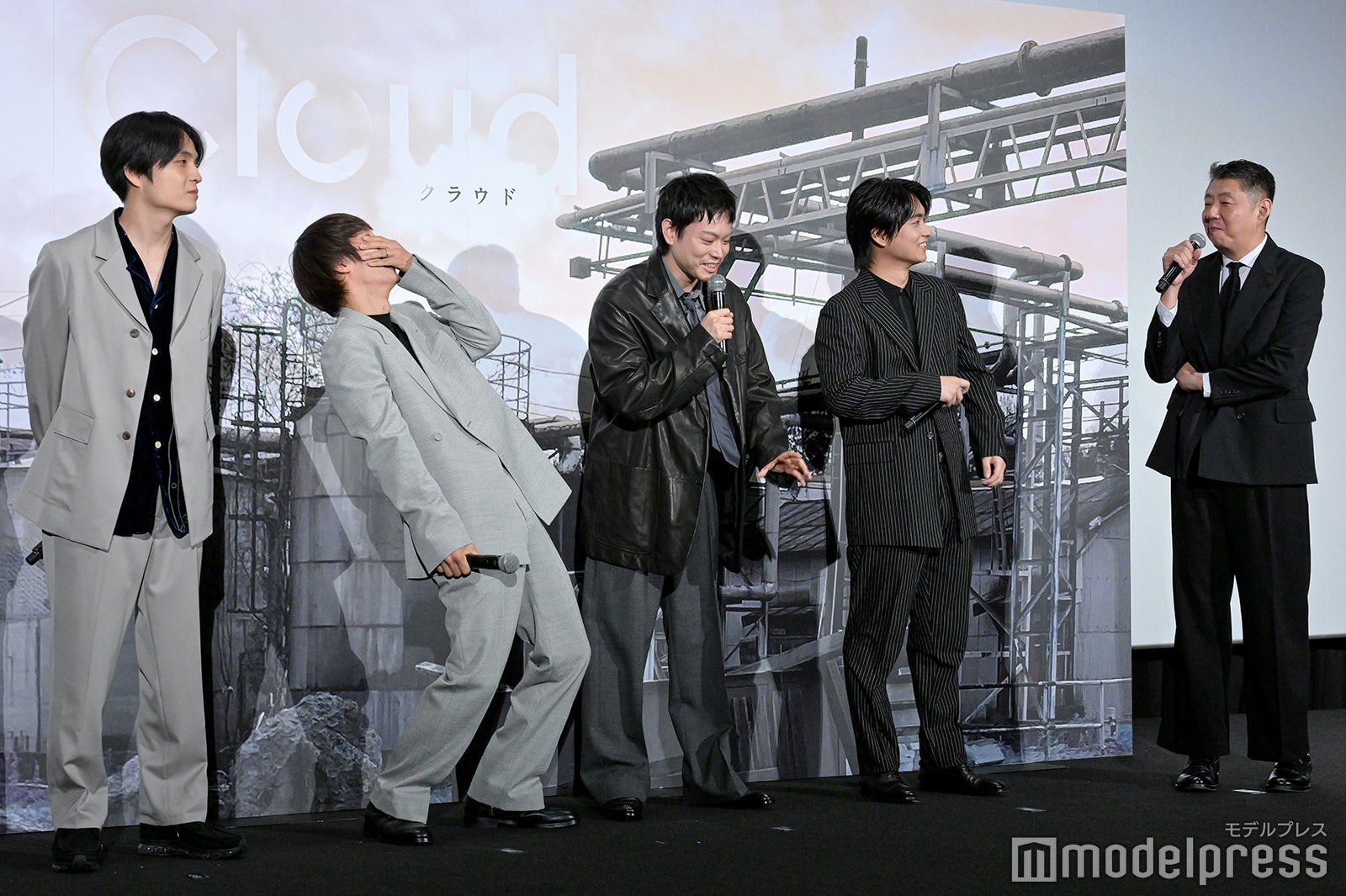 （左から）岡山天音、窪田正孝、菅田将暉、奥平大兼、荒川良々（C）モデルプレス