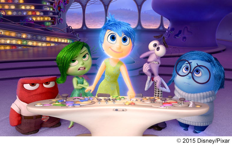 ディズニー「インサイド・ヘッド」、『ゴールデン・グローブ賞』アニメ作品賞を受賞