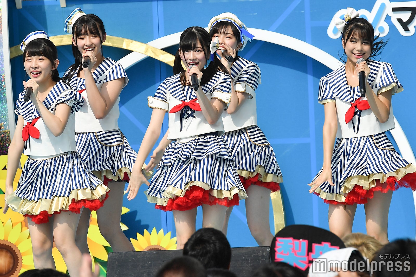 堺萌香、月足天音、清水梨央／HKT48「TOKYO IDOL FESTIVAL 2018」 （C）モデルプレス