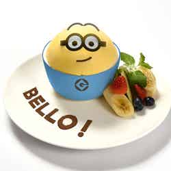 ミニオンカフェのぷるっとプリン★カフェ限定プリンボウル付¥1,690(プリンボウルなし¥1,390)(税抜)(C)Universal Studios.