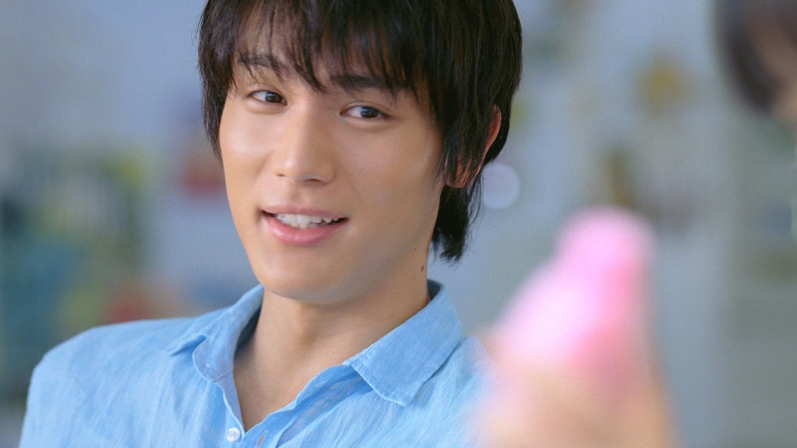 中川大志／新TVCMより（提供画像）