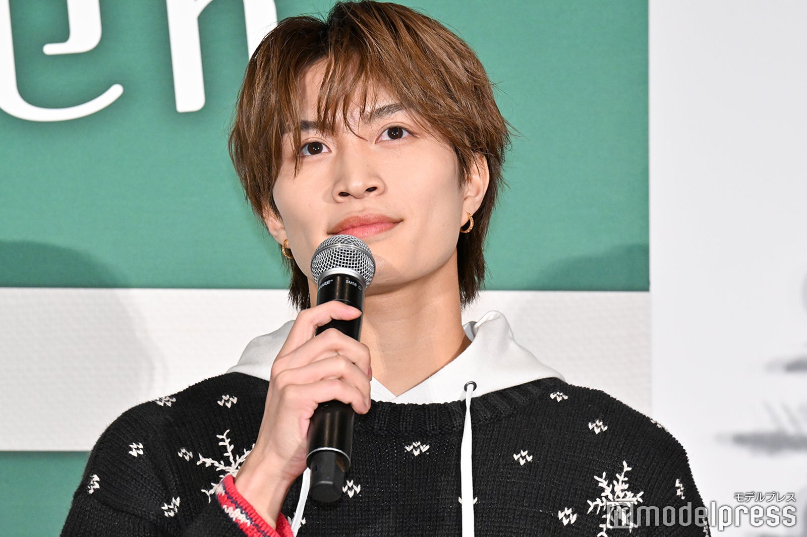 畑芽育から「ロマンチスト」と称された那須雄登（C）モデルプレス