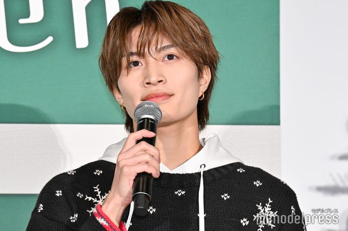 畑芽育から「ロマンチスト」と称された那須雄登(C)モデルプレス