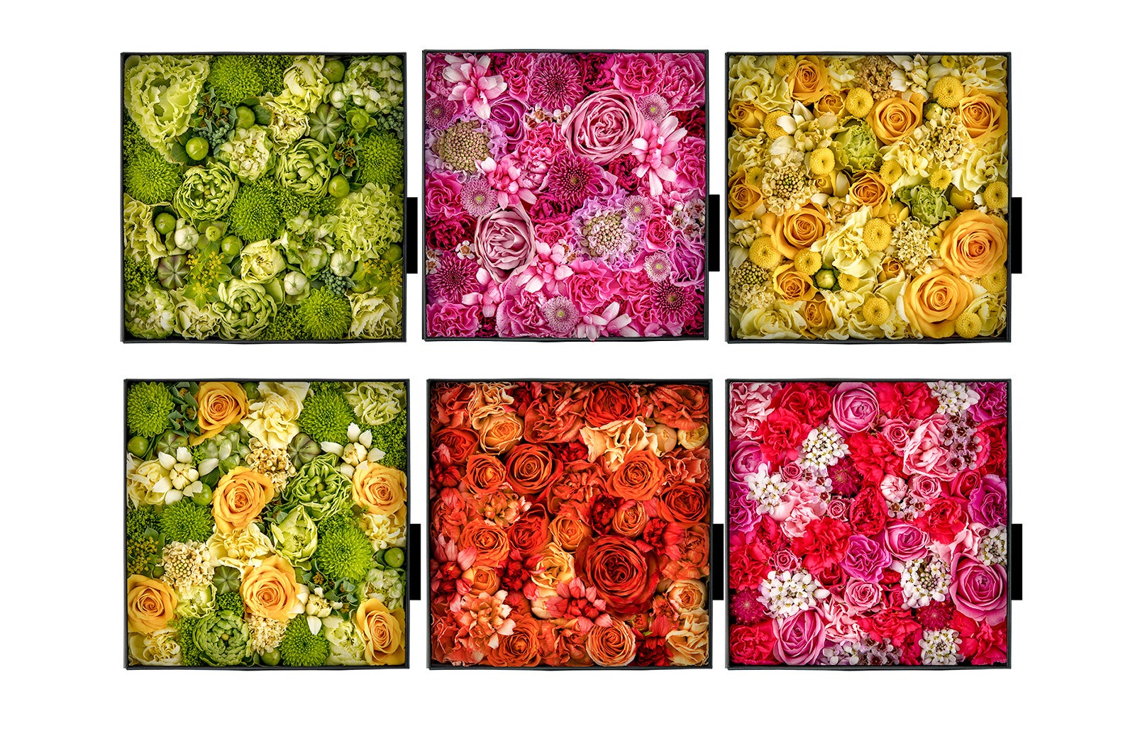 フラワーボックスは全部で21種類