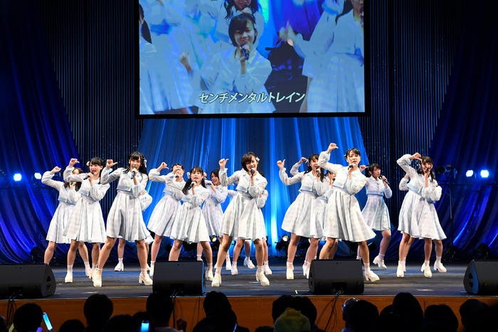 STU48⻄⽇本豪⾬⽀援活動「がんばろう!瀬⼾内」チャリティーコンサートツアー最終公演(C)STU