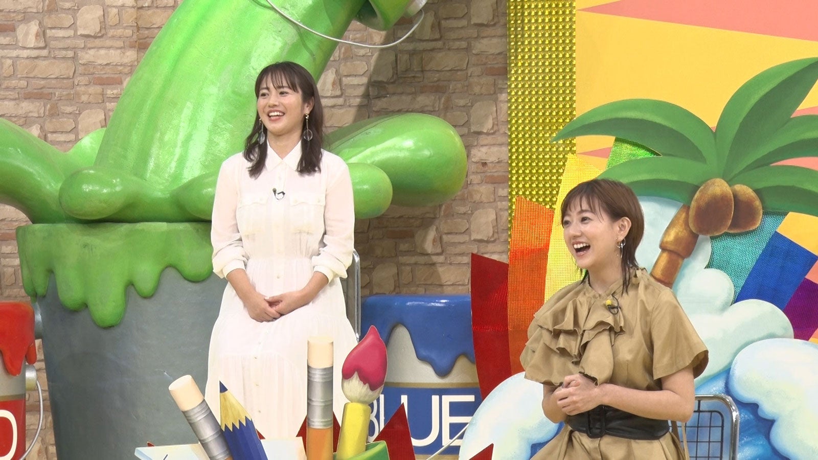 磯山さやか、伊藤千晃（C）日本テレビ