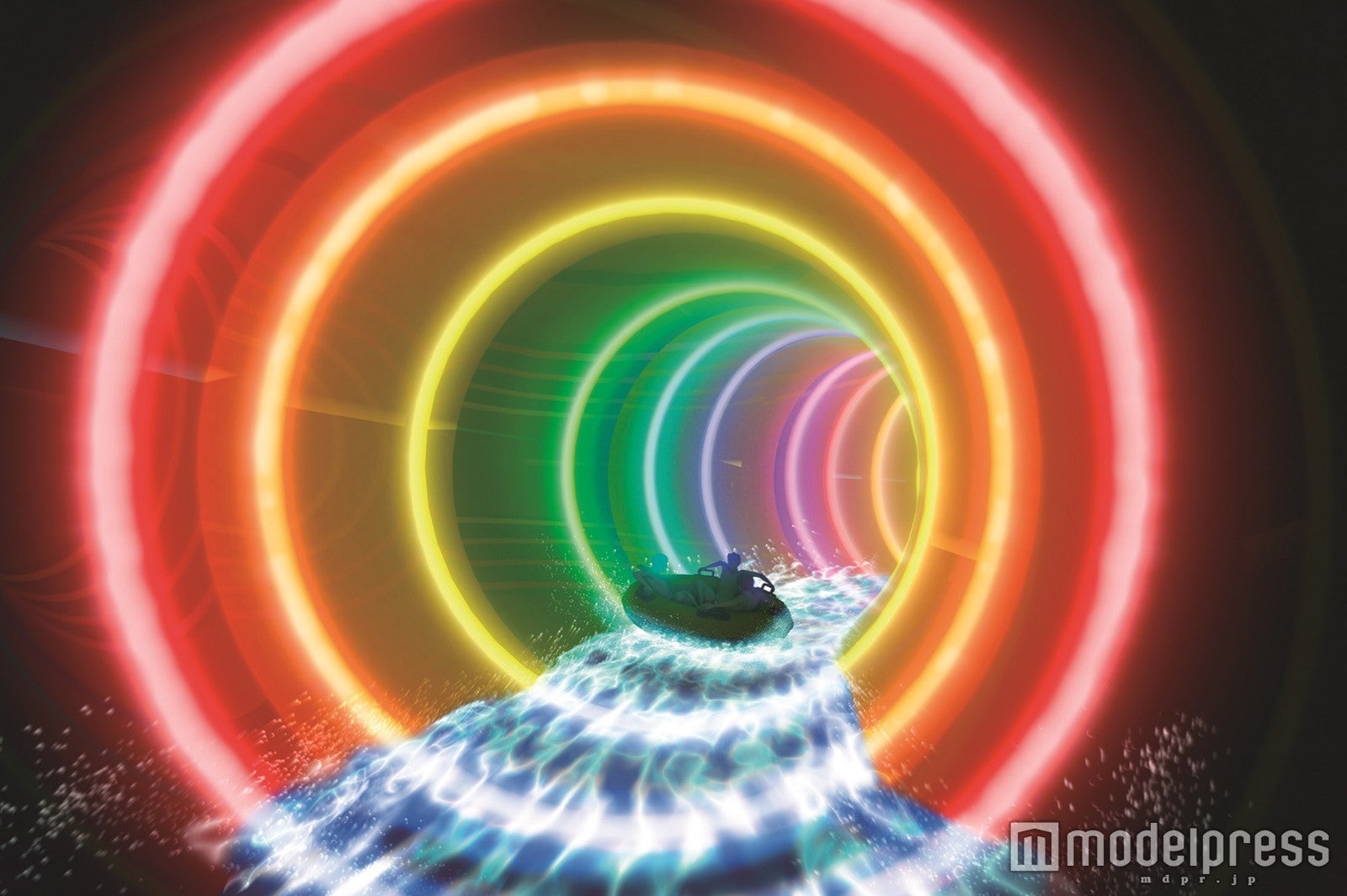 レインボーチューブ／画像提供：千葉県レクリエーション都市開発