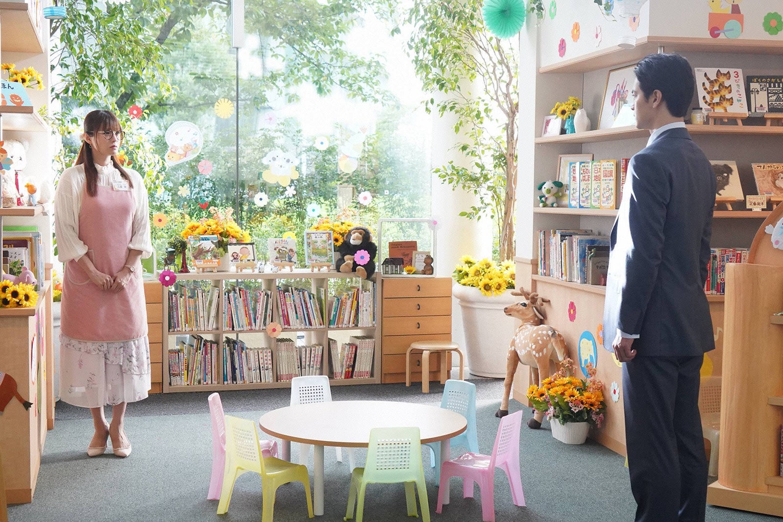 深田恭子、瀬戸康史（C）フジテレビ