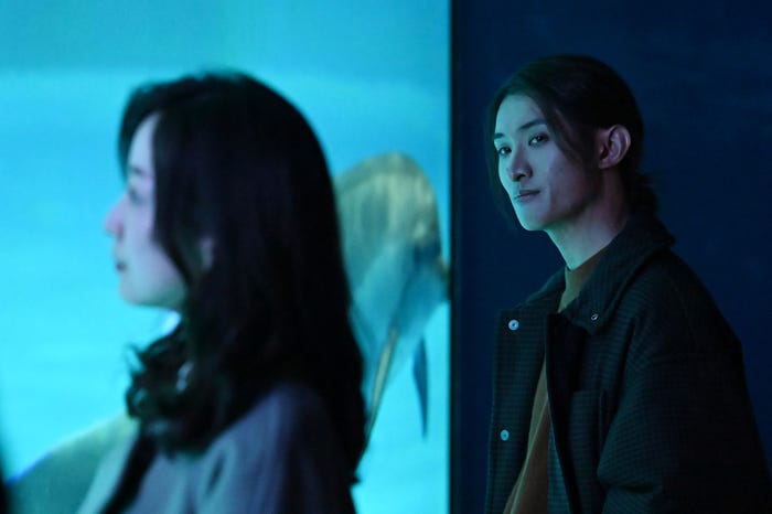 黒川智花、向井康二(C)カンテレ