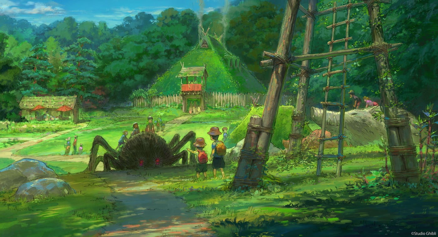 もののけの里エリア（C）Studio Ghibli