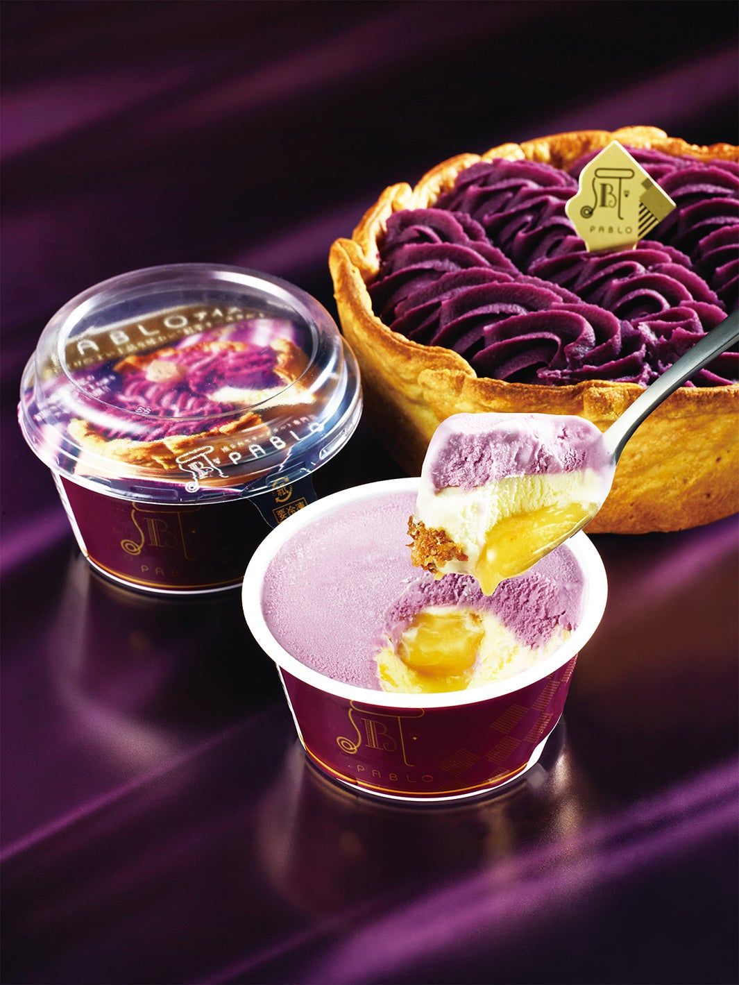 PABLOアイス 紅芋チーズタルト／画像提供：赤城乳業株式会社