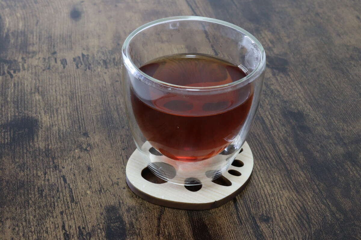 ひのきレンコンコースター　使用例