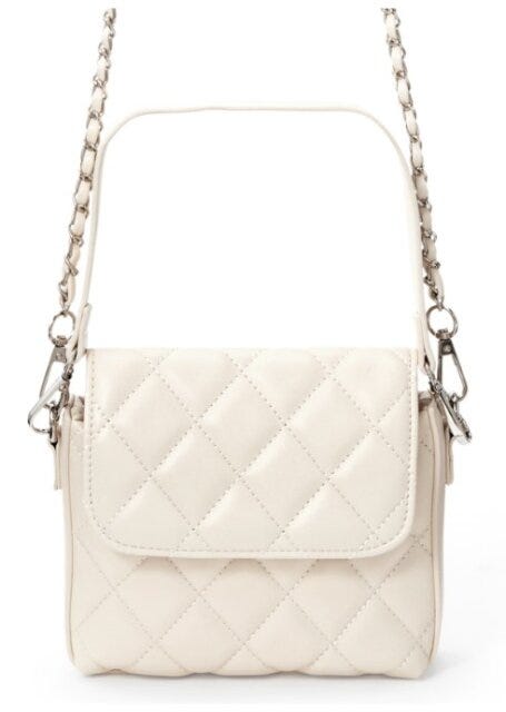 GU　シアーニット　スタイルアップ　肌見せ　EccO　イラスト　2Wayキルティングレザーチェーンショルダーバッグ