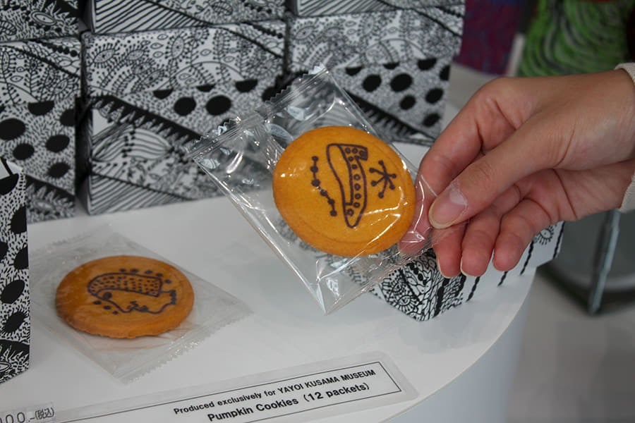 草間彌生美術館 「パンプキンクッキー」（1,000円）