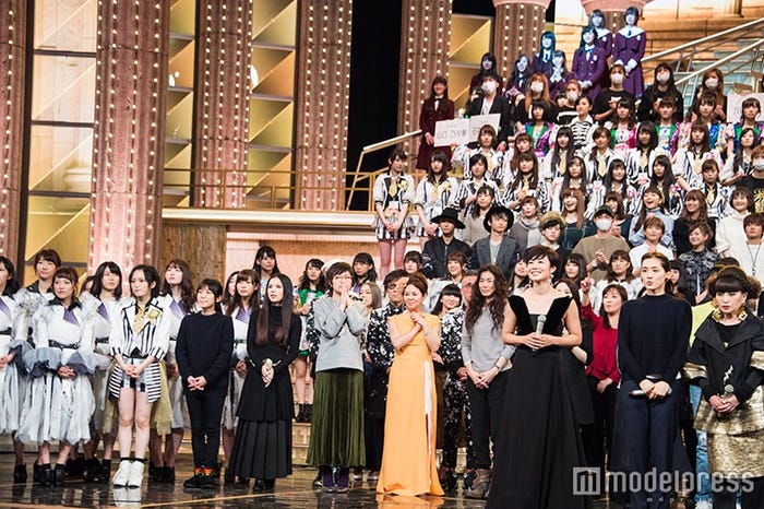 全出演者、顔合わせの模様<紅白リハ2日目>(C)モデルプレス