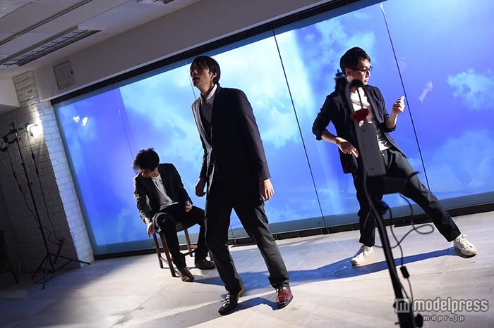 データアーティストがモデルプレスでPV撮影