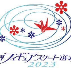 「世界フィギュアスケート選手権2023」ロゴ（C）フジテレビ