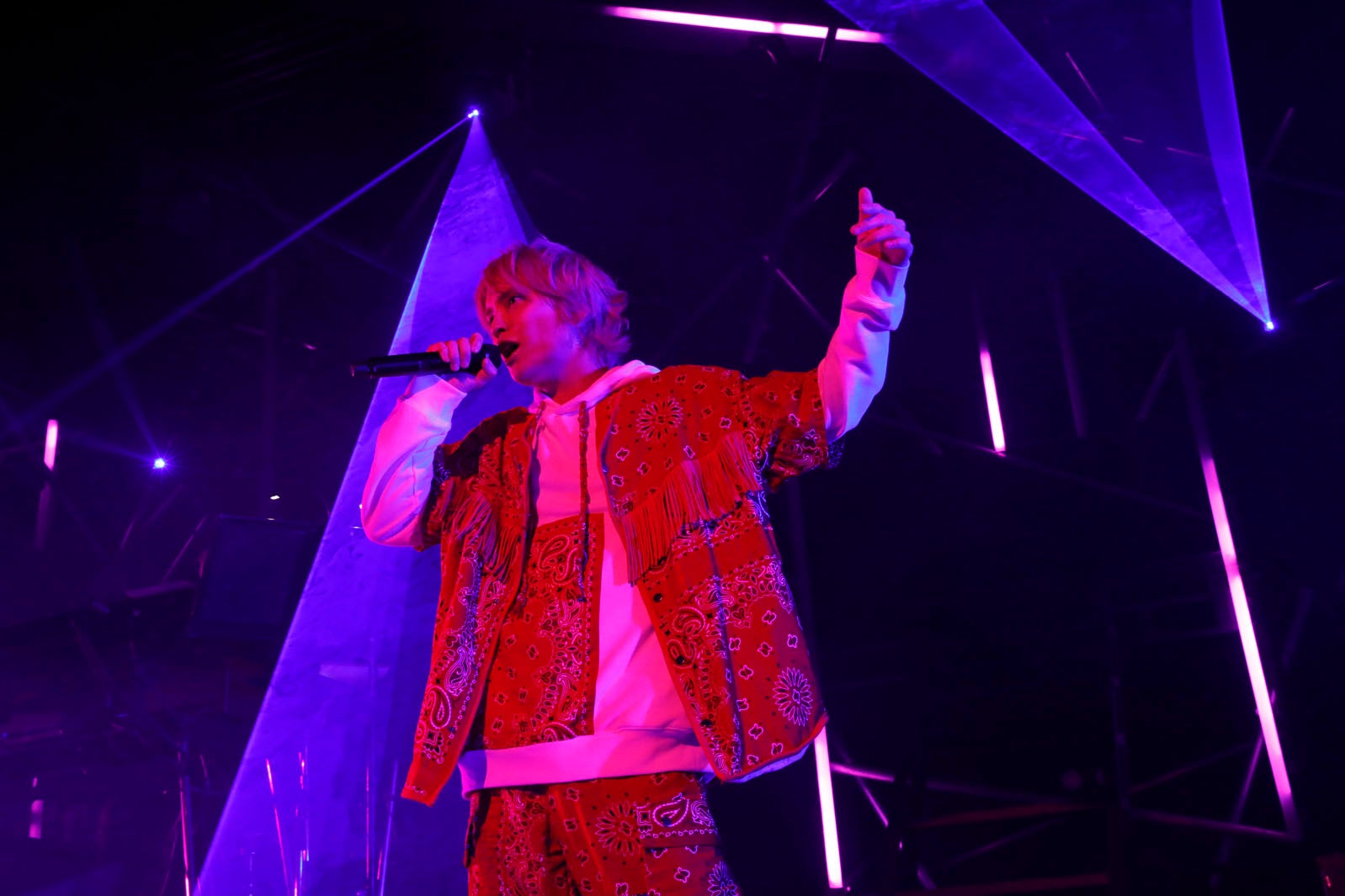 手越祐也「手越祐也 LIVE TOUR 2023『CHECKMATE』」KT Zepp Yokohamaファイナル公演より（提供写真）