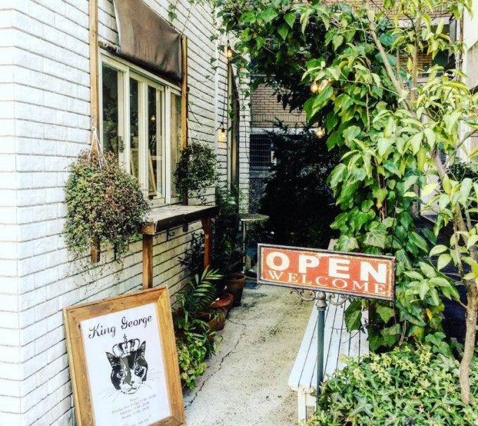 代官山の「King George(キングジョージ)」では富ヶ谷の「FUGLEN COFFFEE(フグレンコーヒー)」を使用