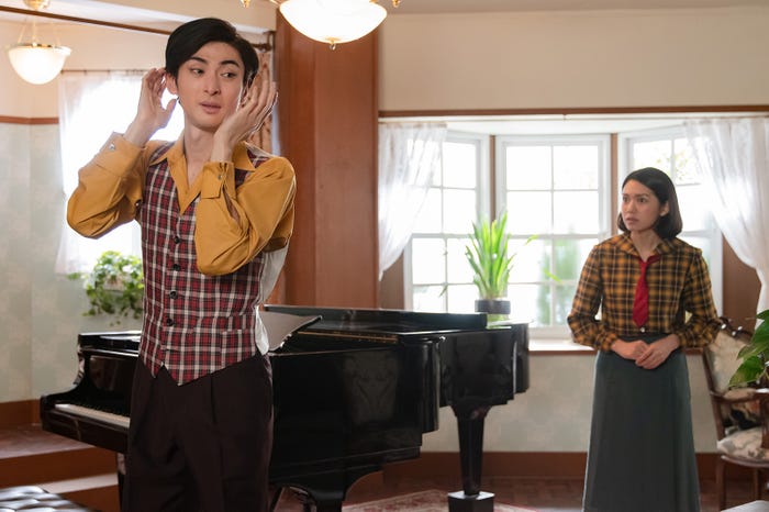 古川雄大、二階堂ふみ(C)NHK