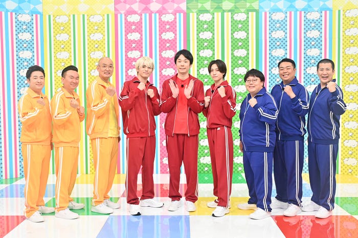 水田信二、山内健司、みなみかわ、篠塚大輝、濱家隆一、橋本将生、関太、口笛なるお、きょん(C)テレビ朝日