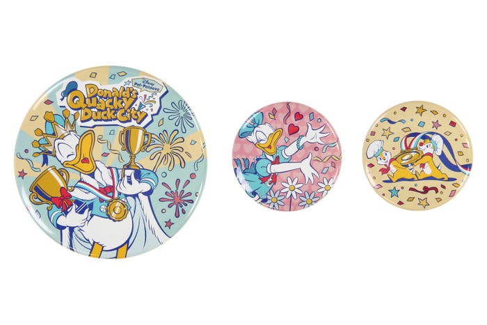 カンバッジセット ¥1,100(C)Disney