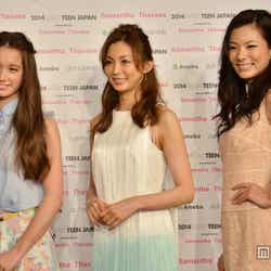 (左から)トラウデン直美、押切もえ、松尾幸実