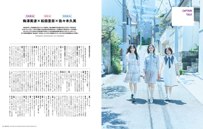 「SWITCH」特集 坂道白書より(画像提供:スイッチ・パブリッシング)