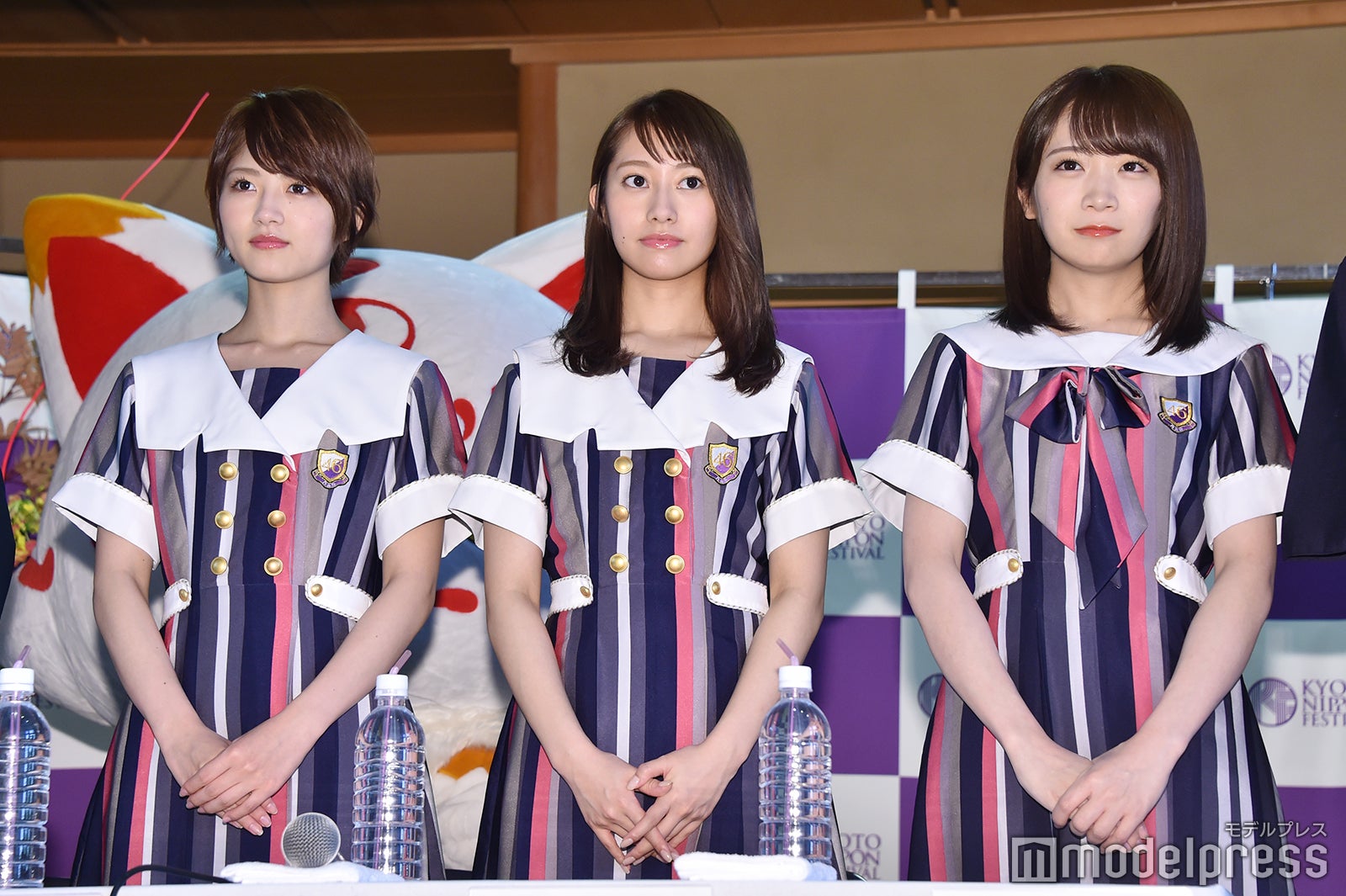 若月佑美、桜井玲香、秋元真夏 （C）モデルプレス