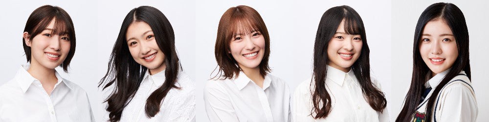 安部若菜、塩月希依音、小嶋花梨、青原和花、三鴨くるみ（提供写真）