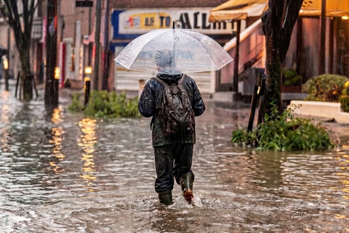水害・冠水・水没・大雨・ゲリラ豪雨