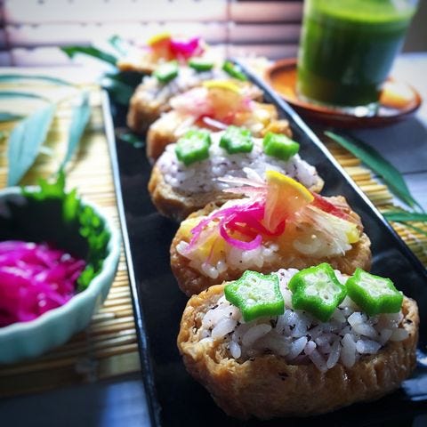 可愛い と声が出ちゃういなり寿司レシピ集 食卓 お弁当を華やかにするアイデア モデルプレス