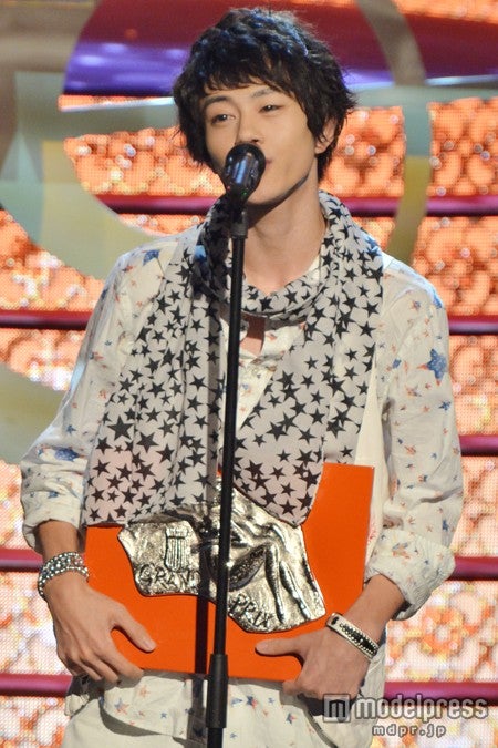 最優秀新人賞を受賞した新里宏太