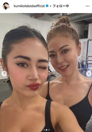 武田久美子Instagramより