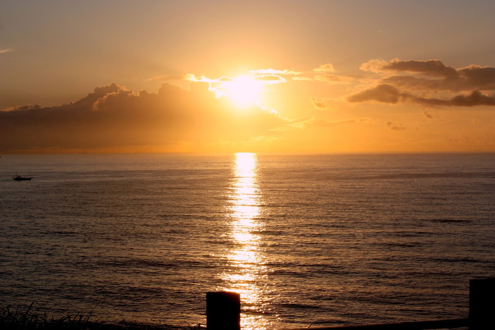 身も心も洗われるような朝日／画像提供：GAKE