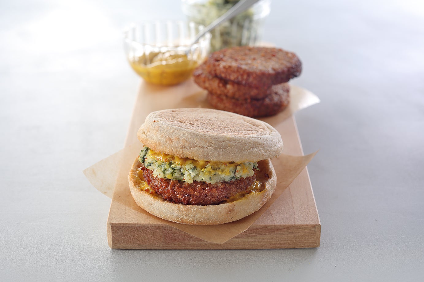 ソイハンバーグ イングリッシュマフィン／画像提供：スターバックス コーヒー ジャパン