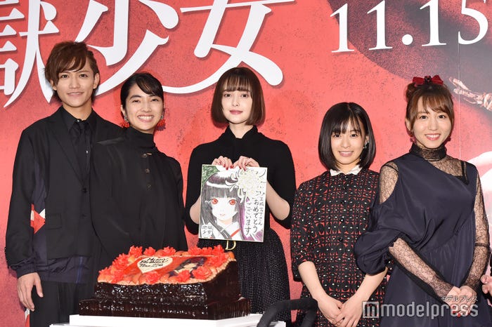 左より:藤田富、仁村紗和、玉城ティナ、森七菜、大場美奈(C)モデルプレス