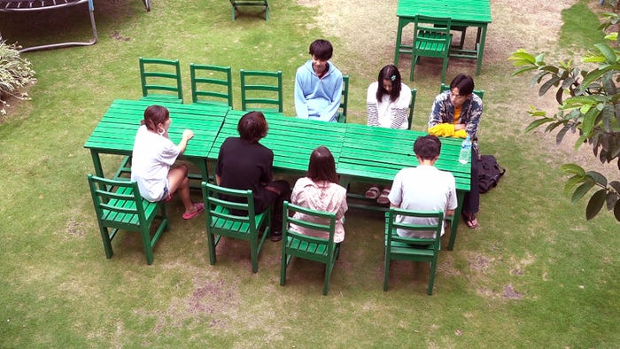 集まったメンバーだが…「あいのり:Asian Journey」シーズン2第7話より(C)フジテレビ