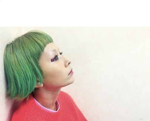 木村カエラ、緑髪にイメチェン 個性溢れるヘアスタイルに反響