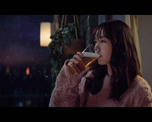 新垣結衣、新年に家でビール満喫 ホッとした表情にほっこり