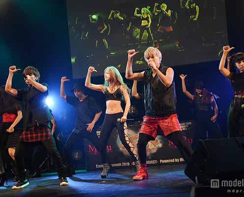 話題の大型新人ユニット・lol、クール&セクシーな魅力で観客釘付け 圧巻ダンスパフォーマンス披露