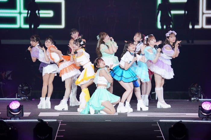 つばきファクトリー「Hello! Project 25th ANNIVERSARY CONCERT」(提供写真)