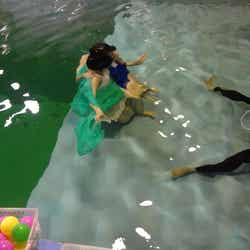 初めて水中でジャケット撮影した乃木坂46