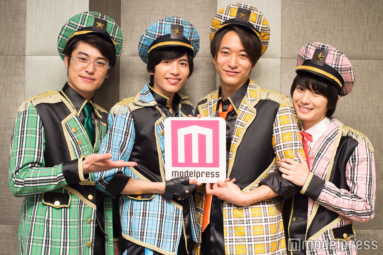 （左から）堀井新太、志尊淳、浅香航大、小越勇輝 （C）モデルプレス