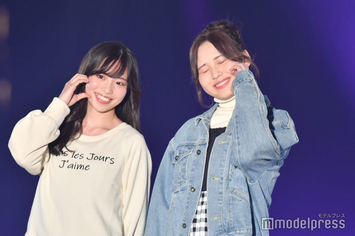 栗山梨奈、荒巻美咲(C)モデルプレス