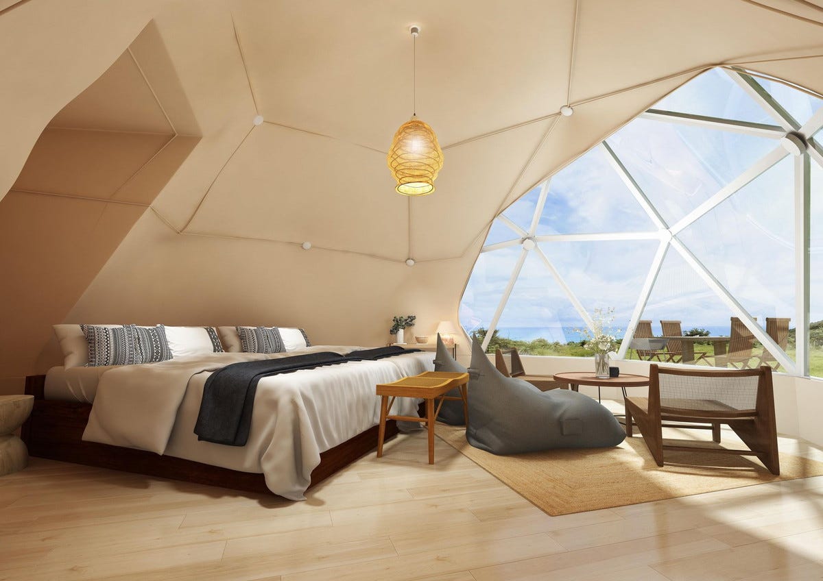 高知のホテル「アシズリテルメ」“自然を感じる”グランピング新設しリニューアル