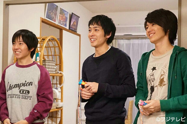 浦上晟周、平埜生成、矢部昌暉「オトナ女子」第9話・場面カット／画像提供：フジテレビ