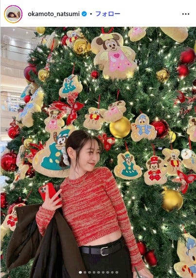 岡本夏美Instagramより