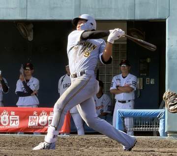 阪神・平田2軍監督 3戦連続マルチ安打の立石に「調子のいい証拠よ」 同じく3戦連続マルチの前川は「もう当たり前よ」と賛辞【一問一答】